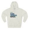 Ocean/Eat.Sleep.Lacrosse.Repeat Hoodie