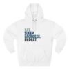Ocean/Eat.Sleep.Lacrosse.Repeat Hoodie