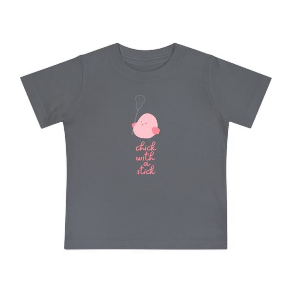 ** Chick with a Stick ** baby short sleeve tee