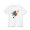 Kids lax paint-player tee