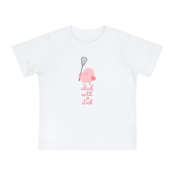 ** Chick with a Stick ** baby short sleeve tee