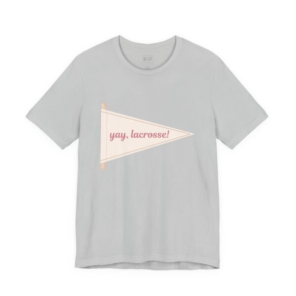 Pennant "yay, lacrosse!" tee