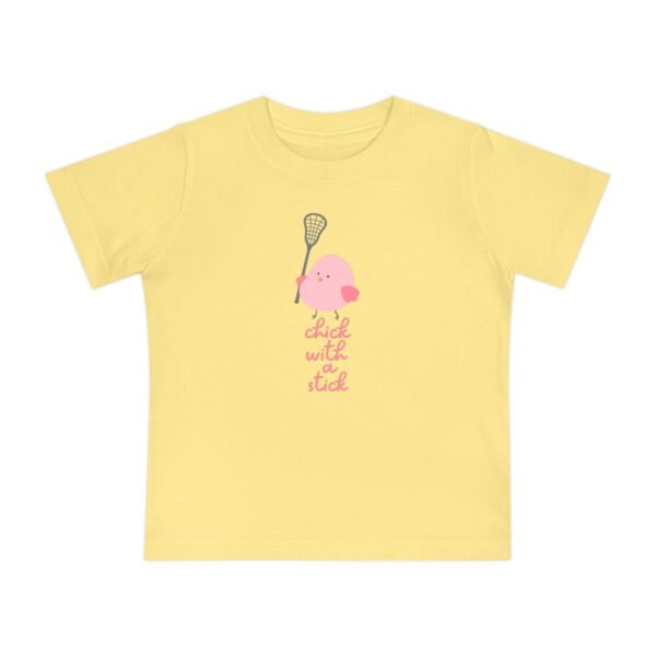 ** Chick with a Stick ** baby short sleeve tee