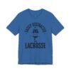 **Easily Distracted by Cats & Lacrosse** tee