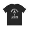 **Easily Distracted by Cats & Lacrosse** tee