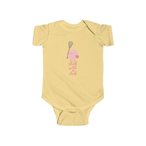 Baby **Chick with a Stick** onesie/bodysuit